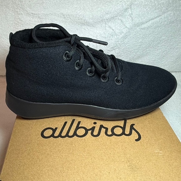 Allbirds Men’s Wool Runner-up Mizzle – Natural Black - Picture 5 of 9